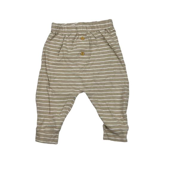 Little Co. Organic Neutral Striped Pants - Picture 1 of 5